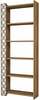 Põrandariiul Kalune Design City 845HCT3606, 24.2 x 64.6 x 170 cm, valge/pähkel