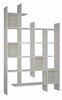 Põrandariiul Kalune Design Manco 855DTE3693, 122 x 25,5 x 188 cm, valge