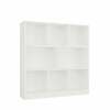 Raamatukapp Top E Shop Fiesta 8P, 100 x 24 x 104 cm, valge