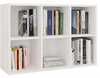 Riiul Top E Shop Malax Mini 2x3, 90 x 30 x 65 cm, valge