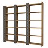 Põrandariiul Kalune Design City 3, 184.6 x 24.2 x 170 cm, pruun/sinine