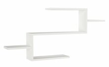 Seinariiul Kalune Design Twist, 14.5 x 104 x 49.4 cm, valge
