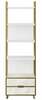 Raamaturiiul Kalune Design Frida 788DEC4050, 35.2 x 59.3 x 191 cm, valge