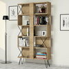 Põrandariiul Kalune Design Extra, 22 x 90 x 167.3 cm, helepruun/must, tamm