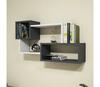 Seinariiul Kalune Design Afro 835PUQ1601, 90,6 x 20 x 51 cm, valge/antratsiit