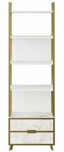 Raamaturiiul Kalune Design Frida 788DEC4050, 35.2 x 59.3 x 191 cm, valge