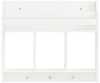 Laste riiul Sobuy KMB46-W, 60 x 18 x 51 cm, valge
