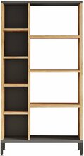 Raamaturiiul Kalune Design RL3-AA, 25.5 x 72 x 133.6 cm, antratsiit/pruun