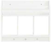 Laste riiul Sobuy KMB46-W, 60 x 18 x 51 cm, valge