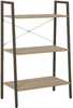 Riiul Home4you Sancia 40873, 64 x 34 x 97 cm, pruun