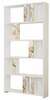 Raamaturiiul Kalune Design Lima Marble, 20 x 90 x 180 cm, valge