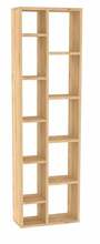 Raamaturiiul Kalune Design Tomi 495SSE1204, 19.6 x 44.4 x 150 cm, tamm