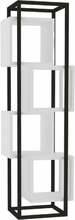 Raamaturiiul Kalune Design Rabant 495SSE1210, 44 x 29 x 140 cm, valge