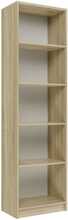 Raamaturiiul Top E Shop R50 Sonoma, 30 x 50 x 181 cm, valge
