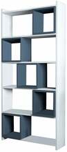 Põrandariiul Kalune Design Box 845HCT3629, 80 x 22 x 170 cm, sinine/valge