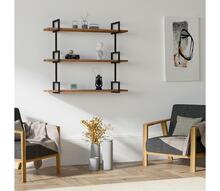 Seinariiul Kalune Design Uras 835PUQ1635, 90 x 22,5 x 76 cm, pähkel
