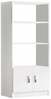 Põrandariiul Kalune Design Vario D, 37.6 x 63.6 x 140 cm, valge