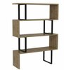 Põrandariiul Kalune Design Adriana, 29.5 x 91.5 x 124.5 cm, helepruun/must