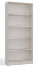 Raamatukapp Top E Shop Onyx R80, 80 x 30 x 182 cm, beež