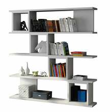 Põrandariiul Kalune Design Wind, 19.5 x 120 x 119.9 cm, valge