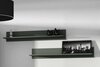 Seinariiulite komplekt Cama Meble Soho, 125 x 20 x 19 cm, must, 2 tk