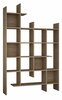 Põrandariiul Kalune Design Manco, 122 x 25.5 x 188 cm, tamm/pruun