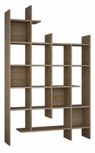 Põrandariiul Kalune Design Manco, 122 x 25.5 x 188 cm, tamm/pruun