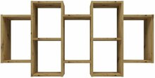 Seinariiul Top E Shop Bilbao 7.0, 20 x 129.6 x 65 cm, pruun