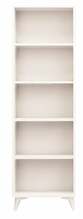 Raamaturiiul Kalune Design Potena, 50 x 25 x 162 cm, valge