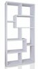 Raamaturiiul Kalune Design Zep, 90 x 29.5 x 183.6 cm, valge