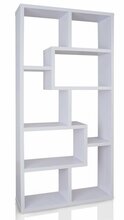 Raamaturiiul Kalune Design Zep, 90 x 29.5 x 183.6 cm, valge