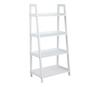 Riiul Actona Wally, 63 x 40 x 130 cm, valge, 4 riiulit
