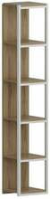 Riiul Kalune Design Texas 875ZNA3613, 29,5 x 33,7 x 180 cm, tamme/valge
