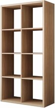 Raamaturiiul ADRK Cleo V, 77 x 33 x 150 cm, sonoma tamm
