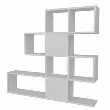 Põrandariiul Kalune Design Karlin II, 19.5 x 120 x 109 cm, valge