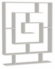 Põrandariiul Kalune Design Sarmasik 731WAT3617, 22 x 124.8 x 149.4 cm, valge