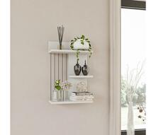 Seinariiul Kalune Design Kinik 854KLN1740, 60 x 40 x 19 cm, valge