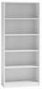 Riiul Top E Shop R80, 80 x 30 x 182 cm, valge