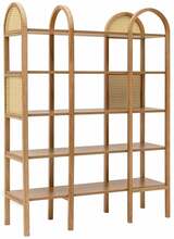 Raamaturiiul Kalune Design Nala 120, 120 x 36 x 160 cm, pruun