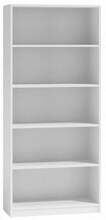 Riiul Top E Shop R80, 80 x 30 x 182 cm, valge