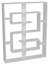 Põrandariiul Kalune Design Esteban, 120 x 22 x 156 cm, valge