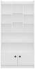 Raamaturiiul Kalune Design Tokyo 382NRC1303, 30 x 90 x 180 cm, valge