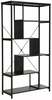 Põrandariiul Signal Meble Net A, 85 x 35 x 163 cm, must
