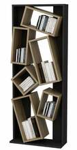 Põrandariiul Kalune Design Carmen 875ZNA4610, tamm/must, 24 x 63 x 153.6 cm