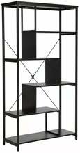 Põrandariiul Signal Meble Net A, 85 x 35 x 163 cm, must