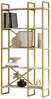 Põrandariiul Kalune Design VG4-GE, 30 x 87,5 x 175 cm, kuld/beež