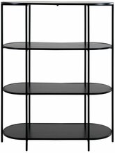Põrandariiul House Nordic Vita, 85 x 36 x 111 cm, must