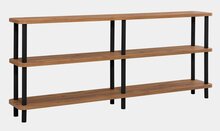 Põrandariiul Kalune Design Zen 688DRA1212, 35 x 180 x 74.9 cm, pruun/must