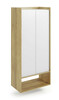 Kapp Halmar Mobius 2D, tamm/valge