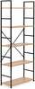 Põrandariiul ModernHome Loft 5 CWJ6024144LG, tamm, 58,5 x 23,5 x 144 cm